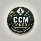 modern emblem logo for ccm congo consulting